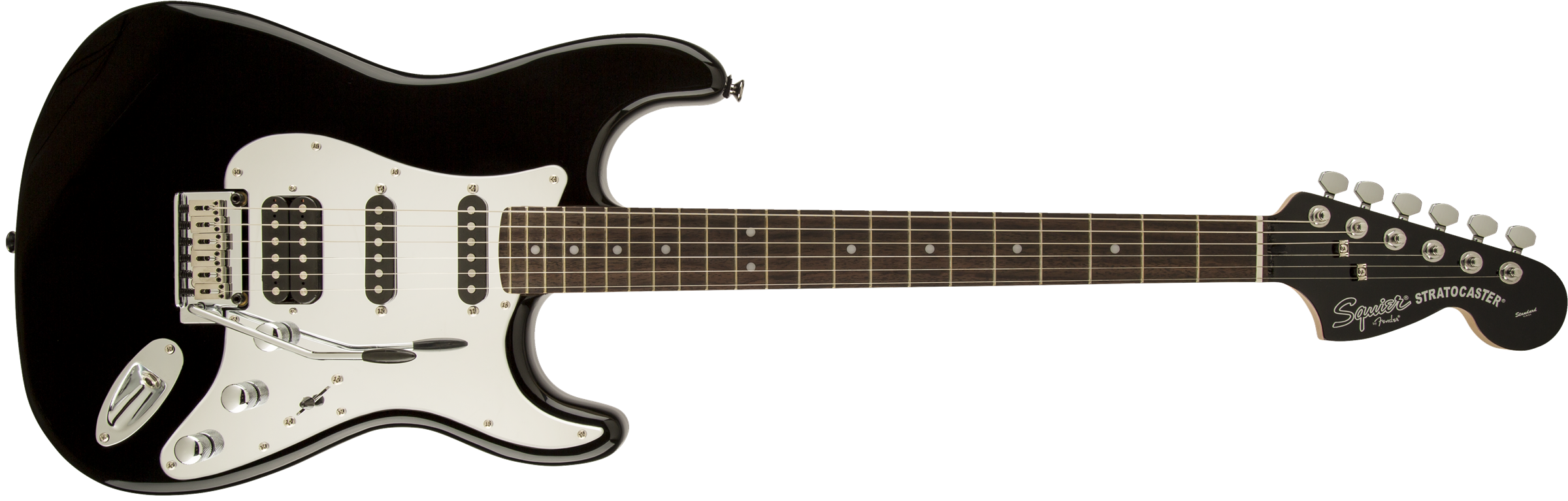 Black and Chrome Standard Stratocaster® HSS